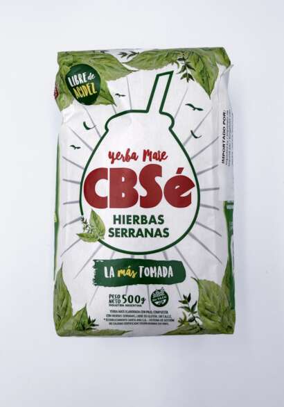 CBSé Yerba Mate Hierbas Serranas 500gr
