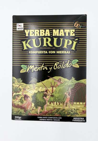 Yerba Mate Kurupí Menta y Boldo 500gr